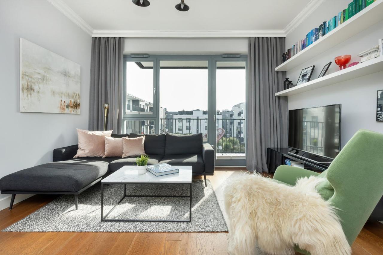 Cozy Apartment Gieysztora Wilanow By Noclegi Renters Warsaw Luaran gambar