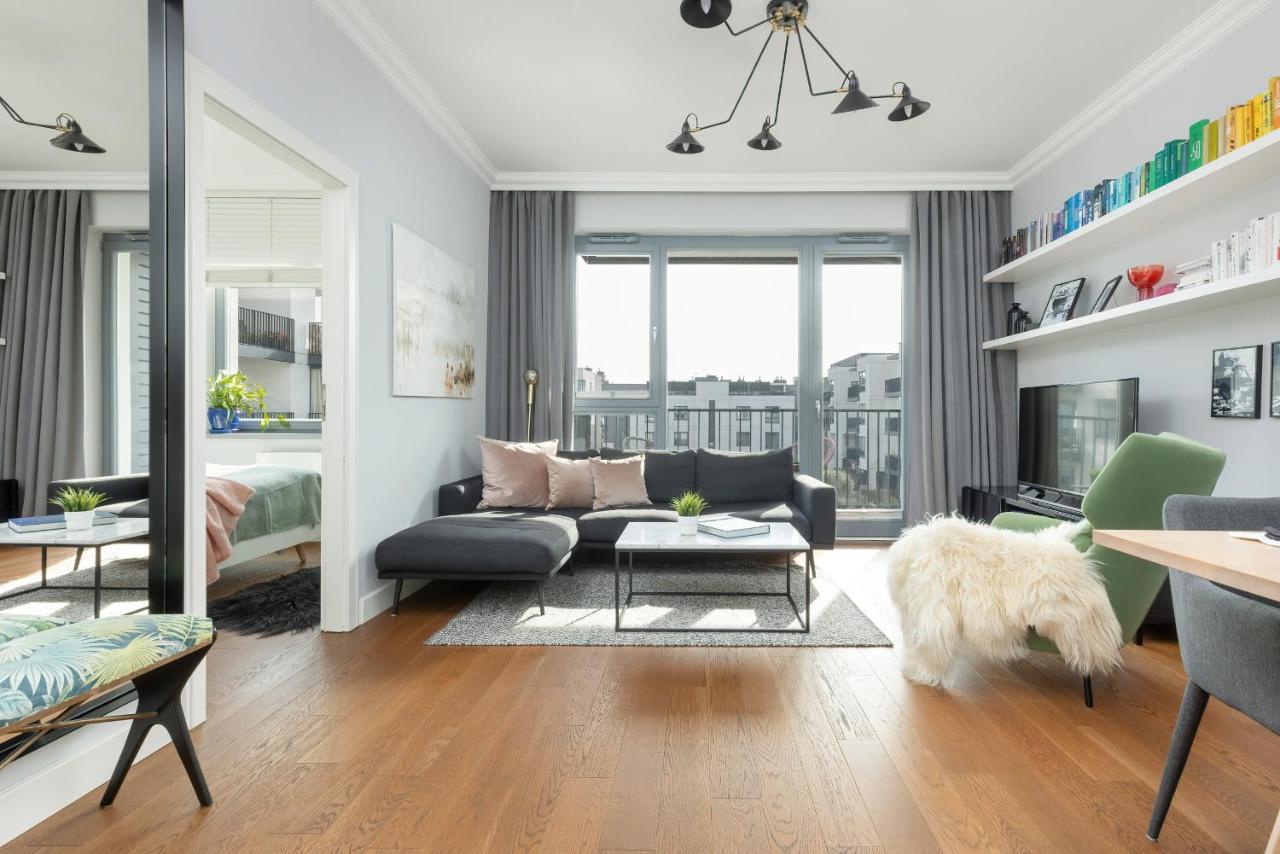 Cozy Apartment Gieysztora Wilanow By Noclegi Renters Warsaw Luaran gambar