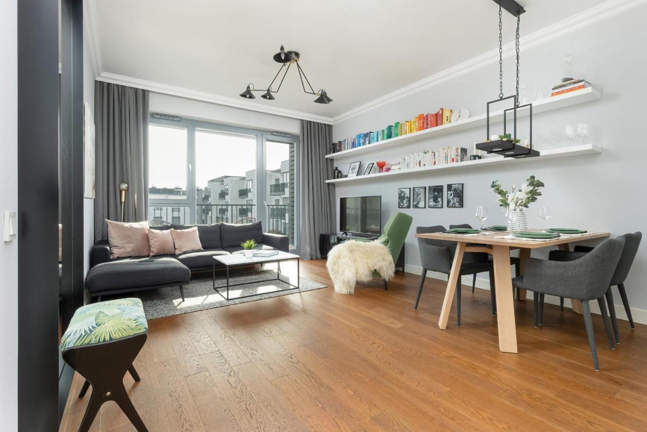 Cozy Apartment Gieysztora Wilanow By Noclegi Renters Warsaw Luaran gambar